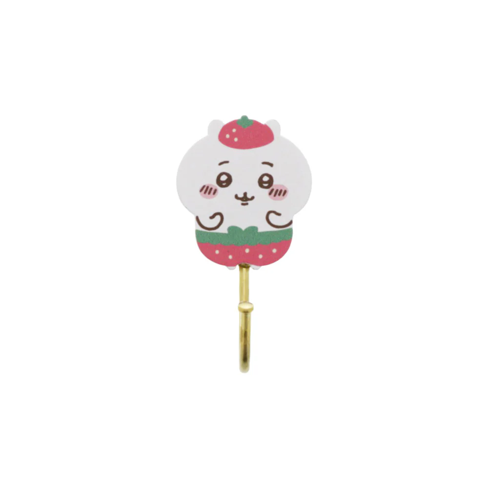 ちいかわ 木製マグネットフック（いちごパンツちいかわ） - Image 2