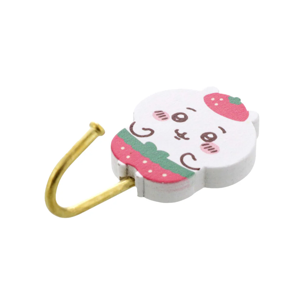 ちいかわ 木製マグネットフック（いちごパンツちいかわ） - Image 4