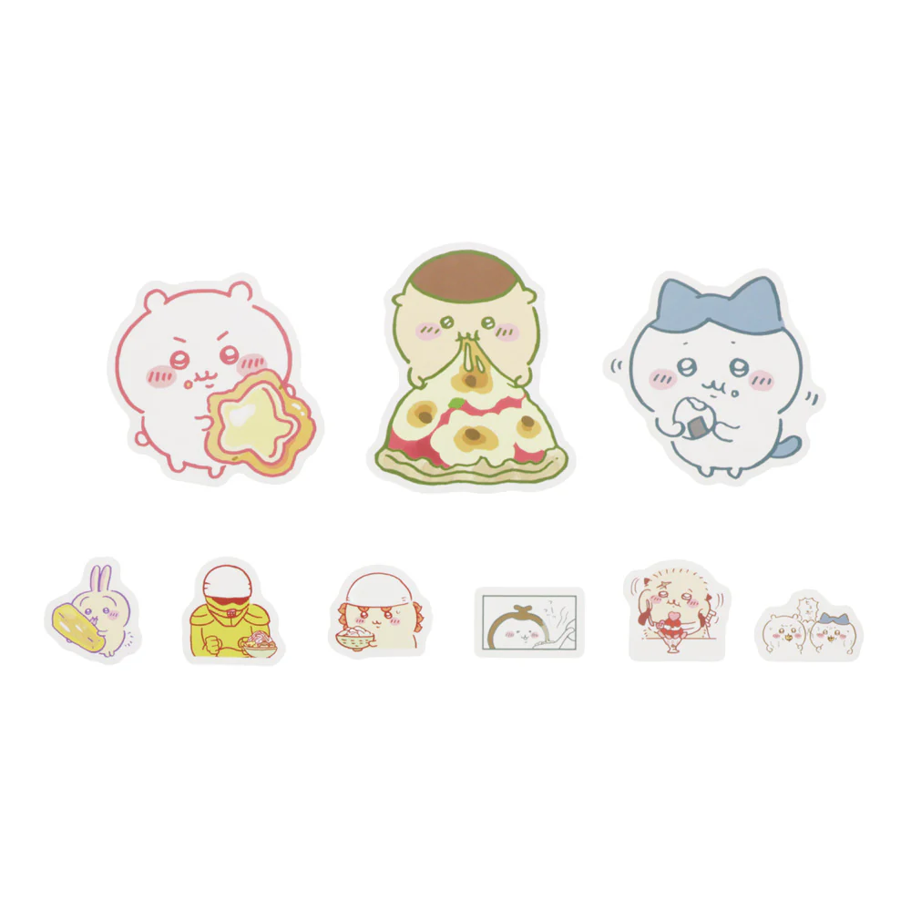 ちいかわ ピースシール（もぐもぐピンク） - Image 4