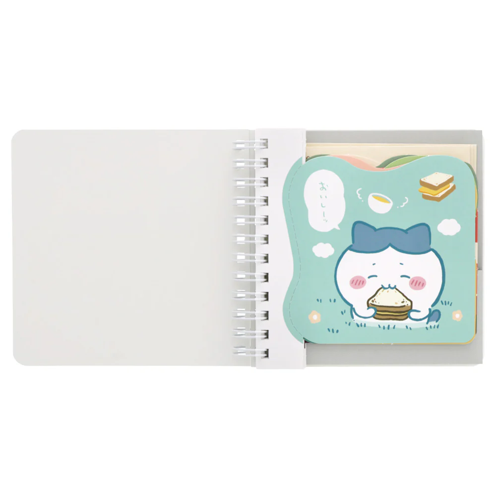 ちいかわ リングミニレターブック(ハチワレ) - Image 3