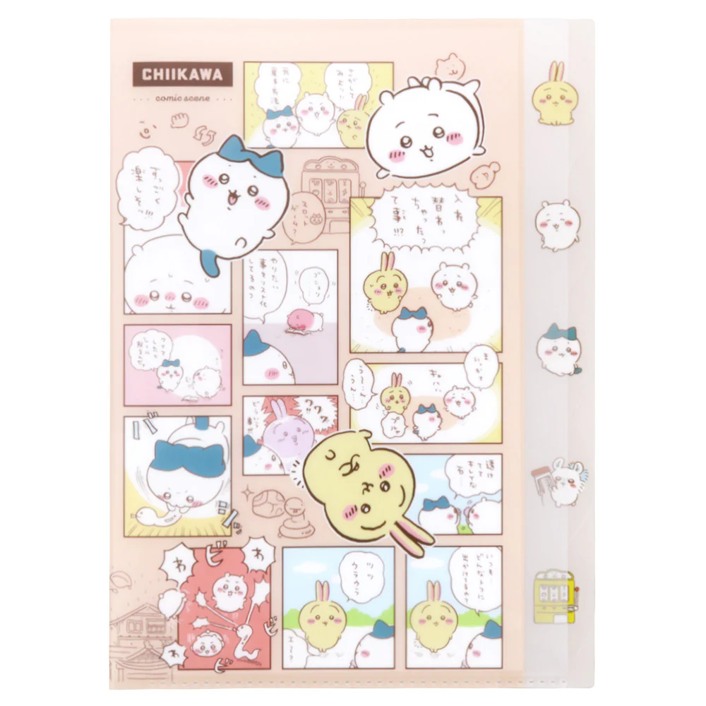 ちいかわ ダイカットクリアファイル5P(コミック)