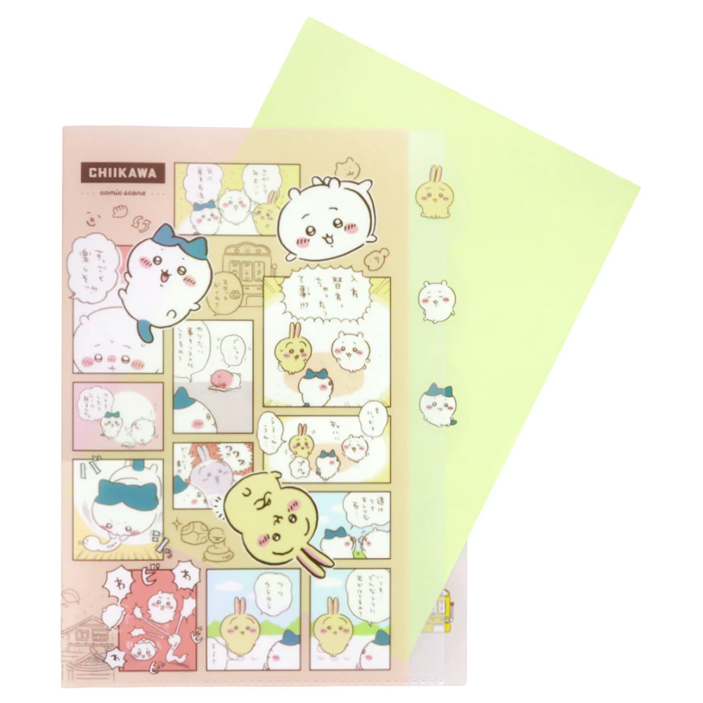 ちいかわ ダイカットクリアファイル5P(コミック) - Image 3