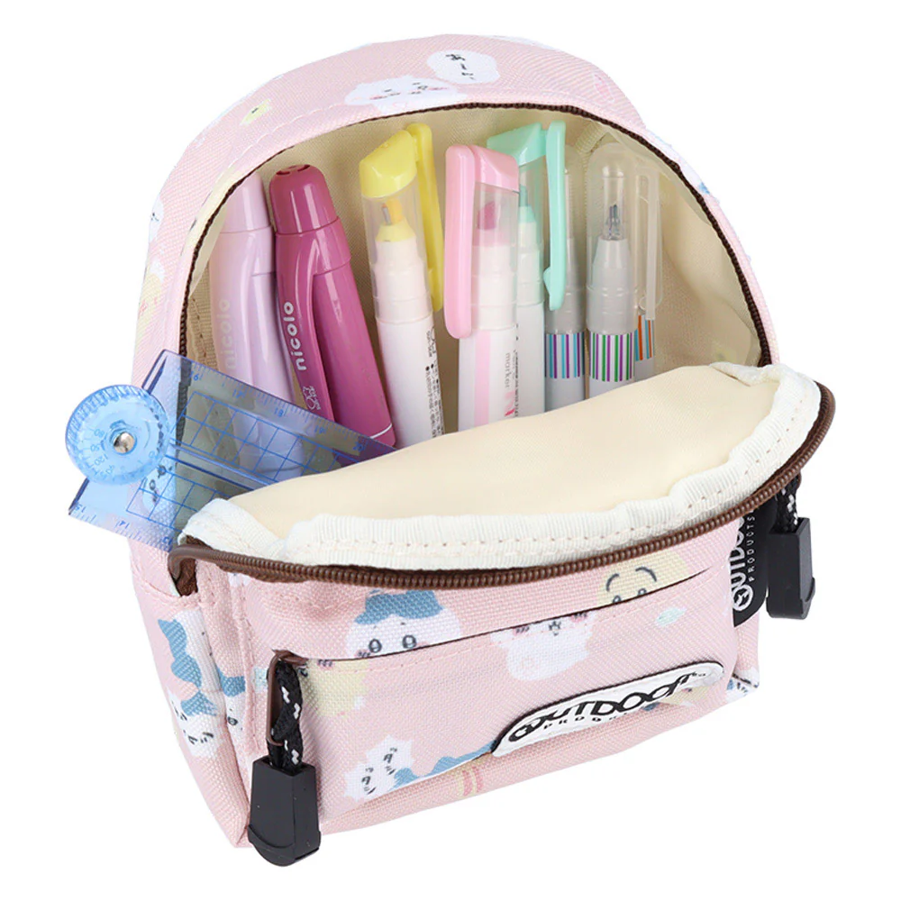 ちいかわ ペンケース BACKPACK OD26（ピンク） - Image 4