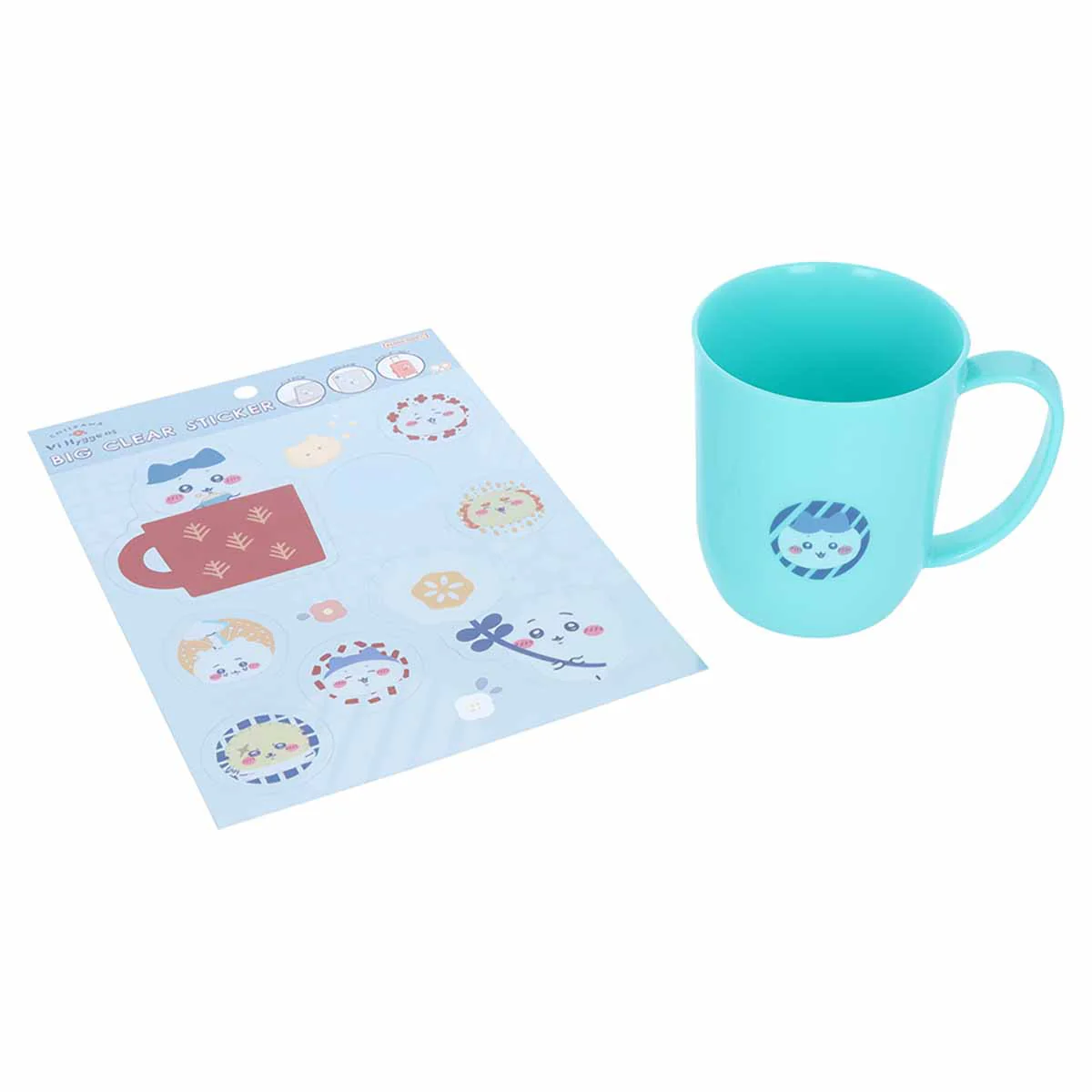ちいかわ ビッグクリアステッカー（ブルー） - Image 3