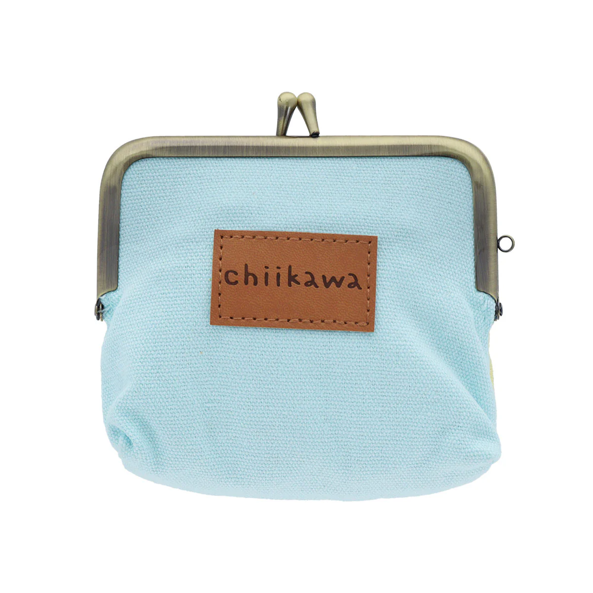 ちいかわ 畳刺繍がま口ミニポーチ（モモンガ＆古本屋） - Image 2