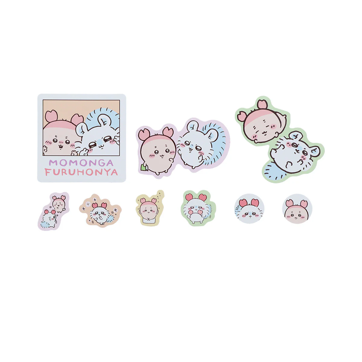 ちいかわ ピースシール（モモンガ×古本屋） - Image 3