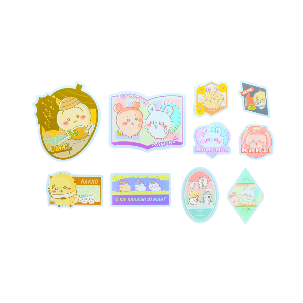 ちいかわ 貼って剥がせるステッカーセット(イエロー) - Image 3