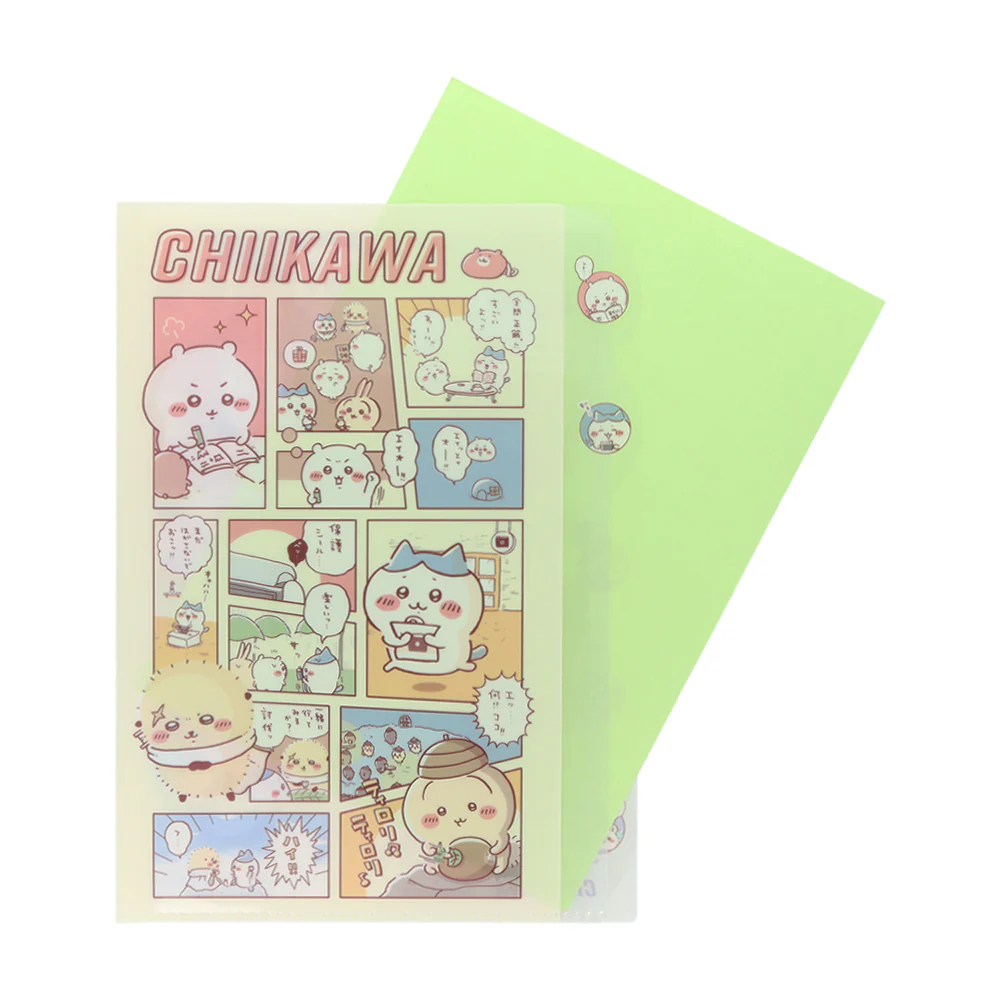 ちいかわ ダイカットクリアファイル5P（コミック） - Image 3