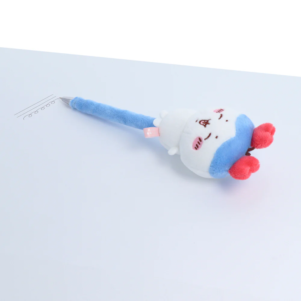 ちいかわ ふわふわマスコットボールペン（ハチワレ2） - Image 3