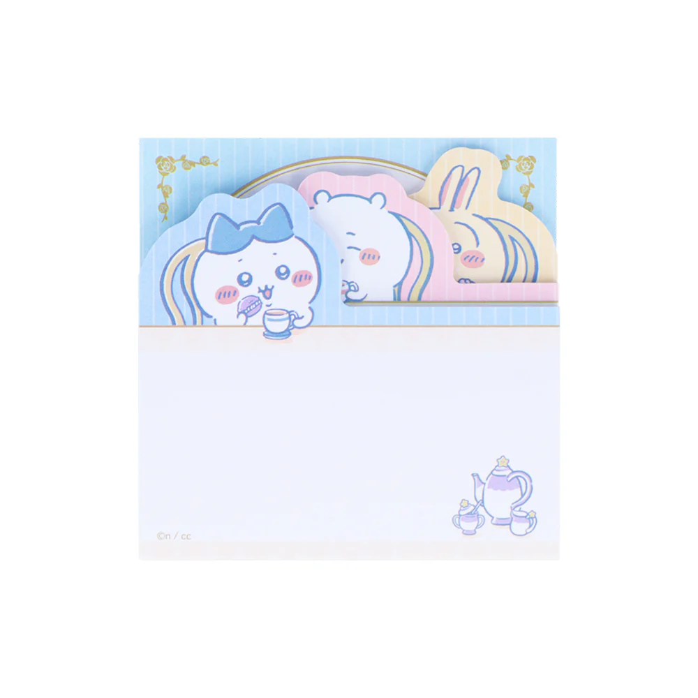 ちいかわ ダイカットブロック付箋（ティータイムA） - Image 3