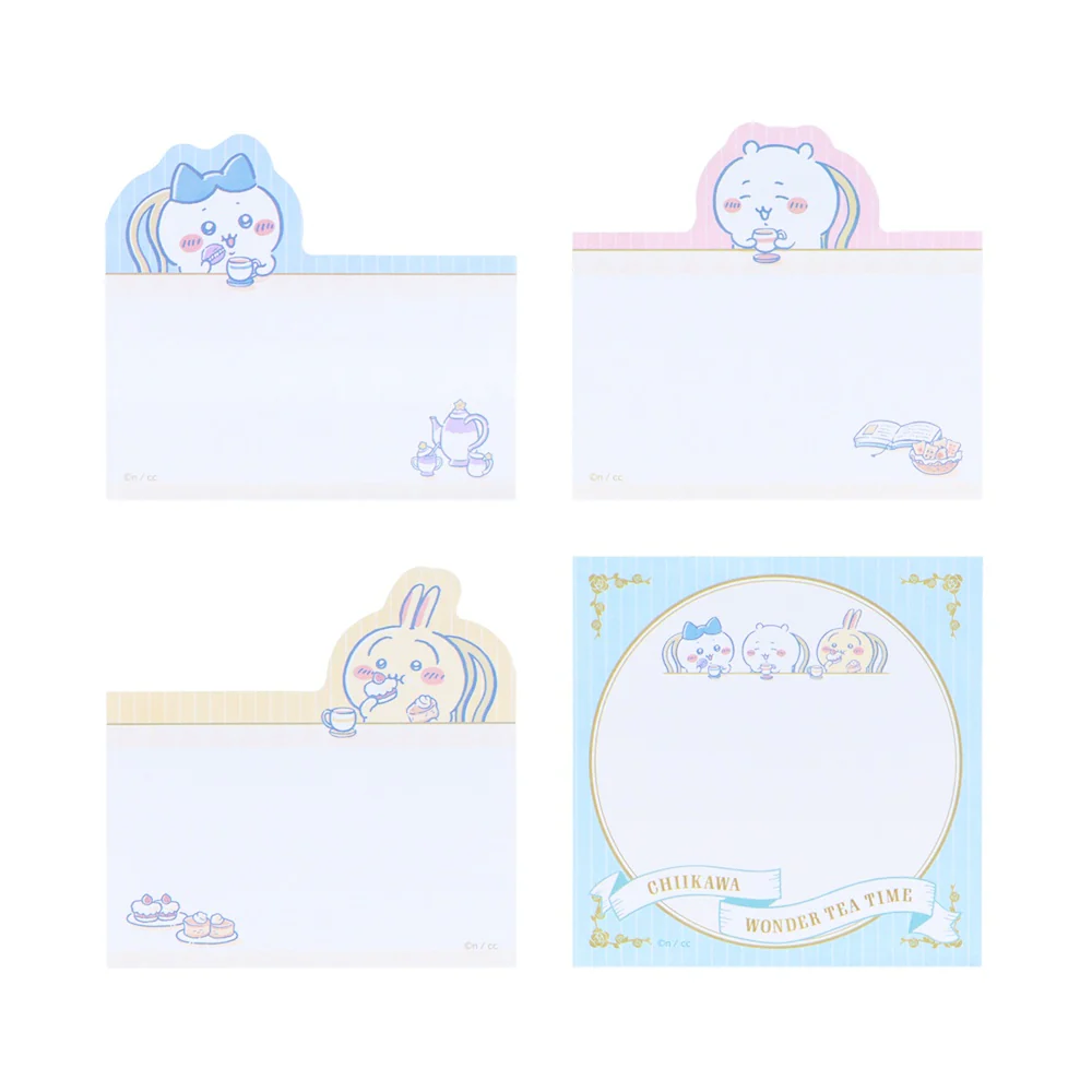 ちいかわ ダイカットブロック付箋（ティータイムA） - Image 4