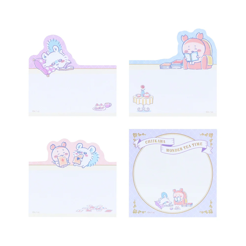 ちいかわ ダイカットブロック付箋（ティータイムB） - Image 4