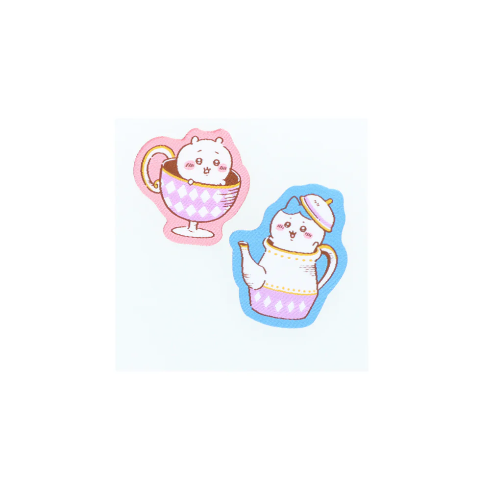 ちいかわ 織ネームシール（ワンダーランド ちいかわ＆ハチワレ） - Image 2
