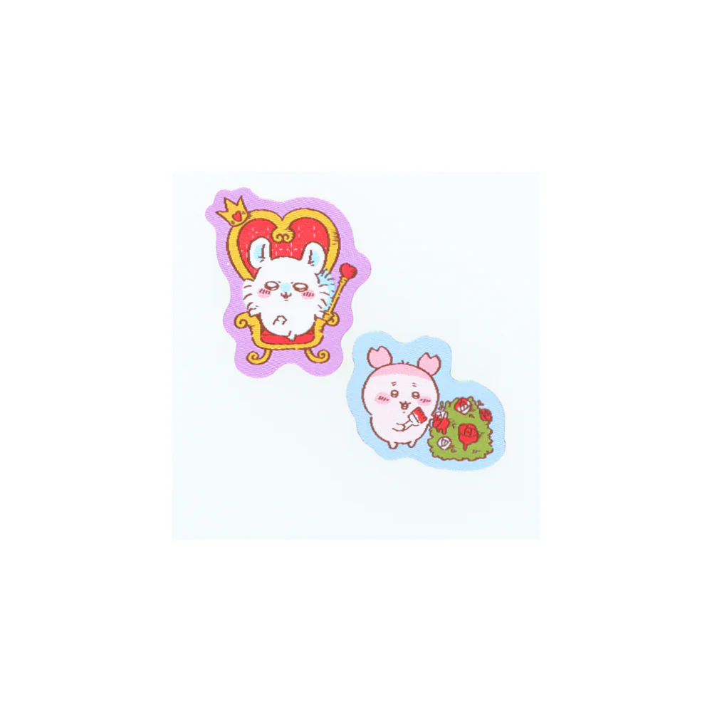 ちいかわ 織ネームシール（ワンダーランド モモンガ＆古本屋） - Image 2