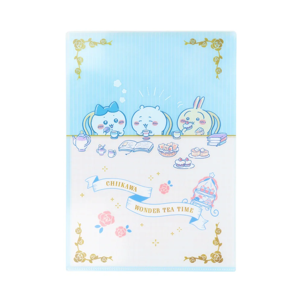 ちいかわ クリアファイル エンベロープ付(ティータイムA) - Image 2