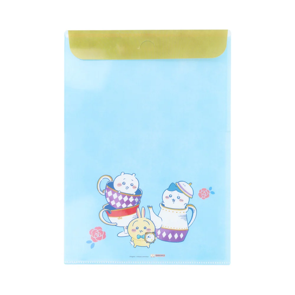 ちいかわ クリアファイル エンベロープ付(ティータイムA) - Image 3