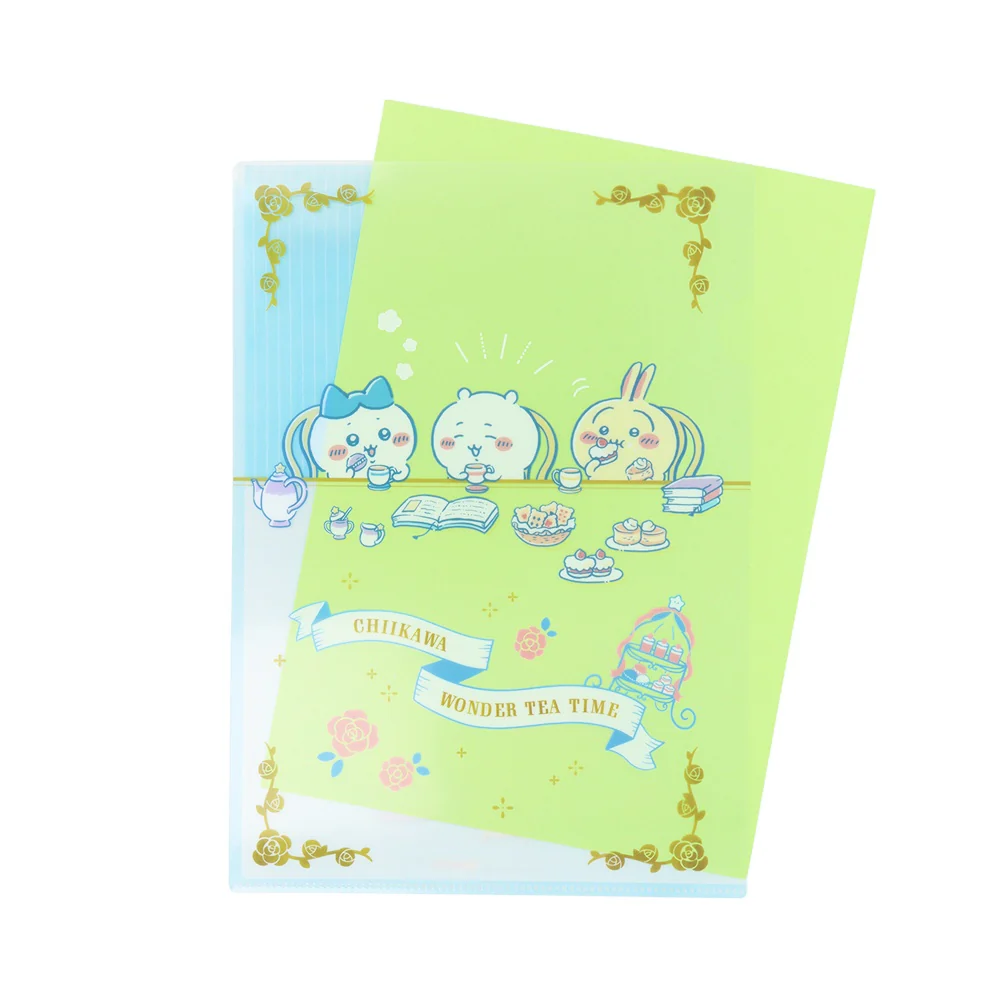 ちいかわ クリアファイル エンベロープ付(ティータイムA) - Image 5