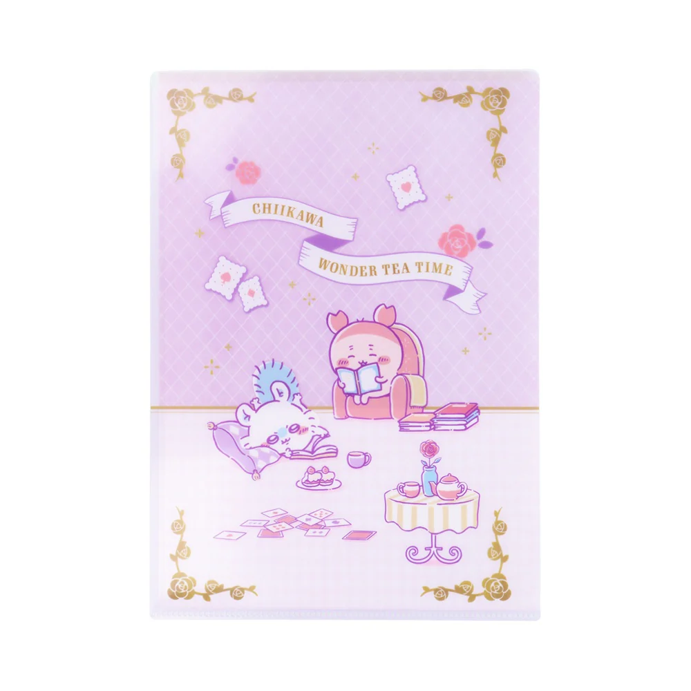 ちいかわ クリアファイル エンベロープ付（ティータイムB） - Image 2