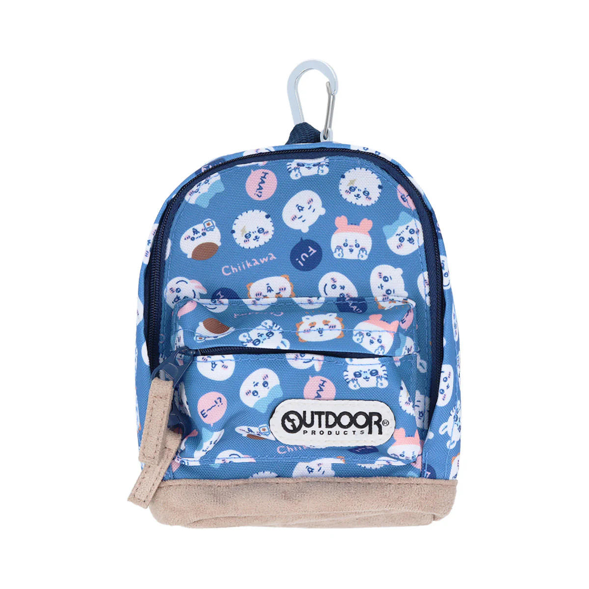 ちいかわ ペンケース BACKPACK ボトムスウェード OD28(ブルー) - Image 3