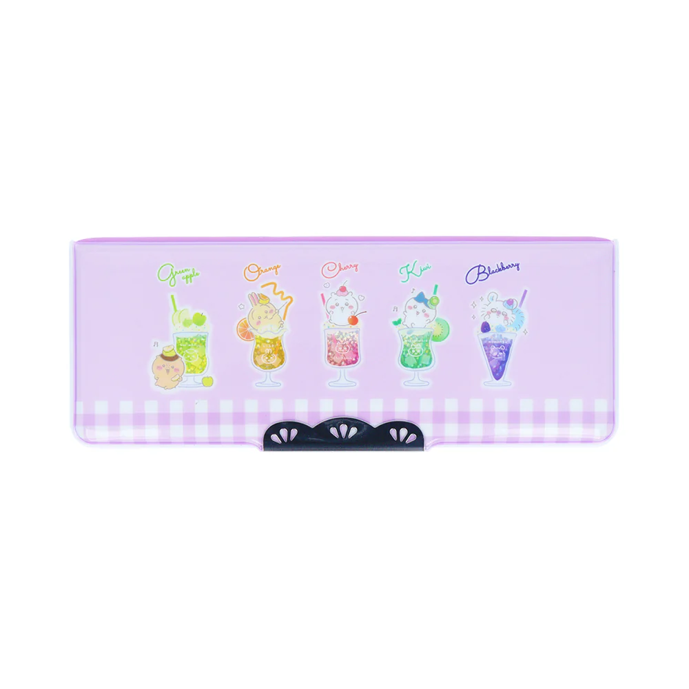 ちいかわ コンパクトふでいれヨコピタ ホログラム（カラフルドリンク） - Image 4