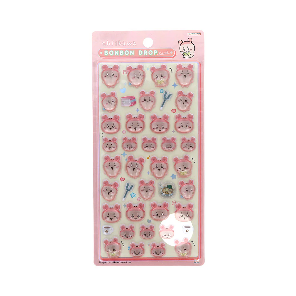 ちいかわ ボンボンドロップシール（古本屋） - Image 3