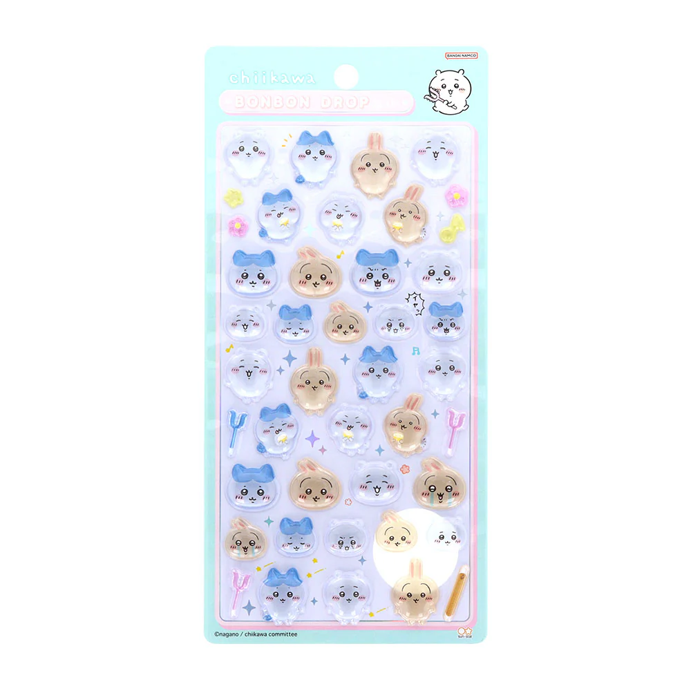 ちいかわ ボンボンドロップシール（ちいかわ×ハチワレ×うさぎ）【クレジットカード決済限定商品】 - Image 3