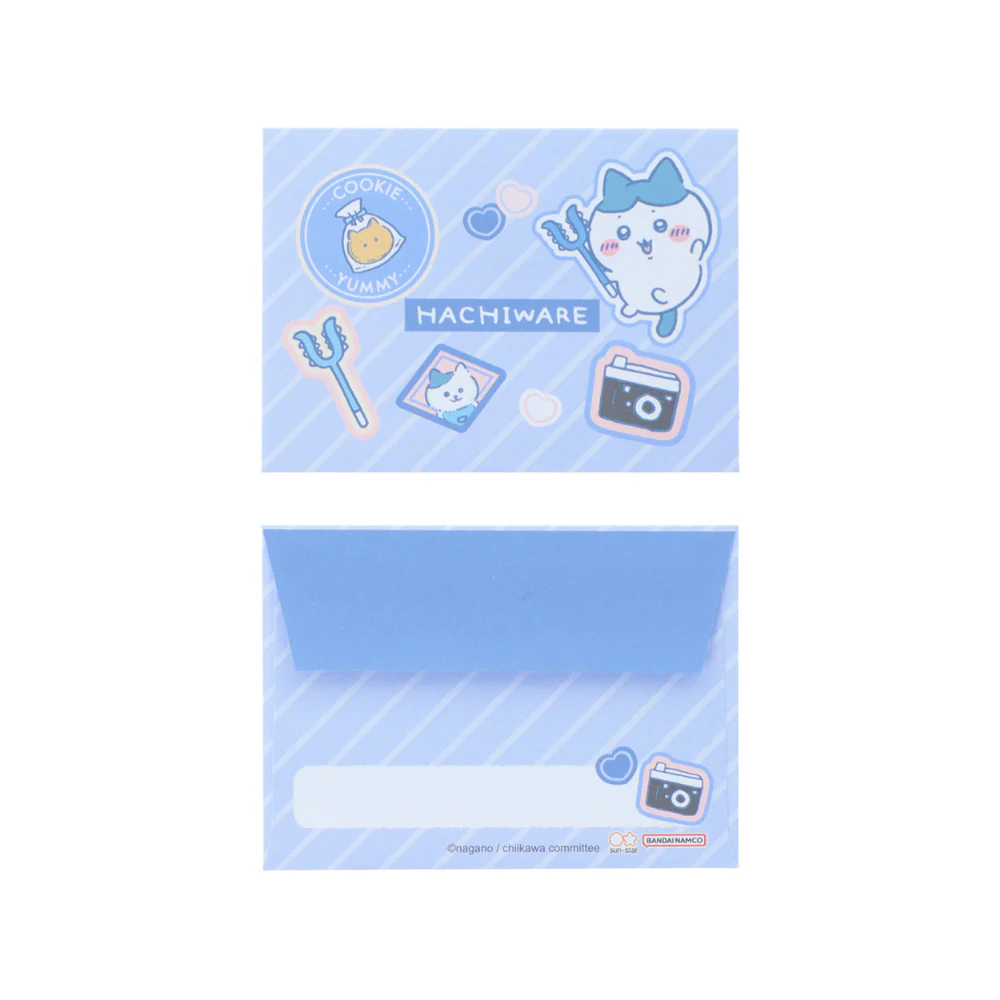ちいかわ 缶入ミニレターセット（ハチワレ） - Image 8