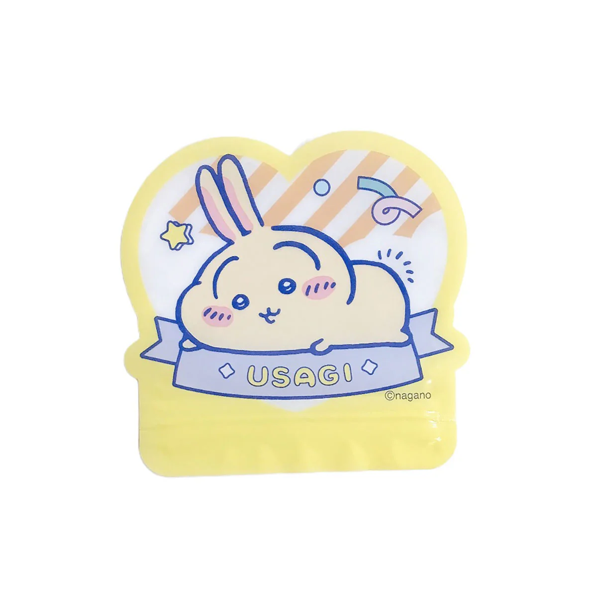 ちいかわ ダイカットフィルムチャック袋3P（うさぎ）【クレジットカード決済限定商品】 - Image 2
