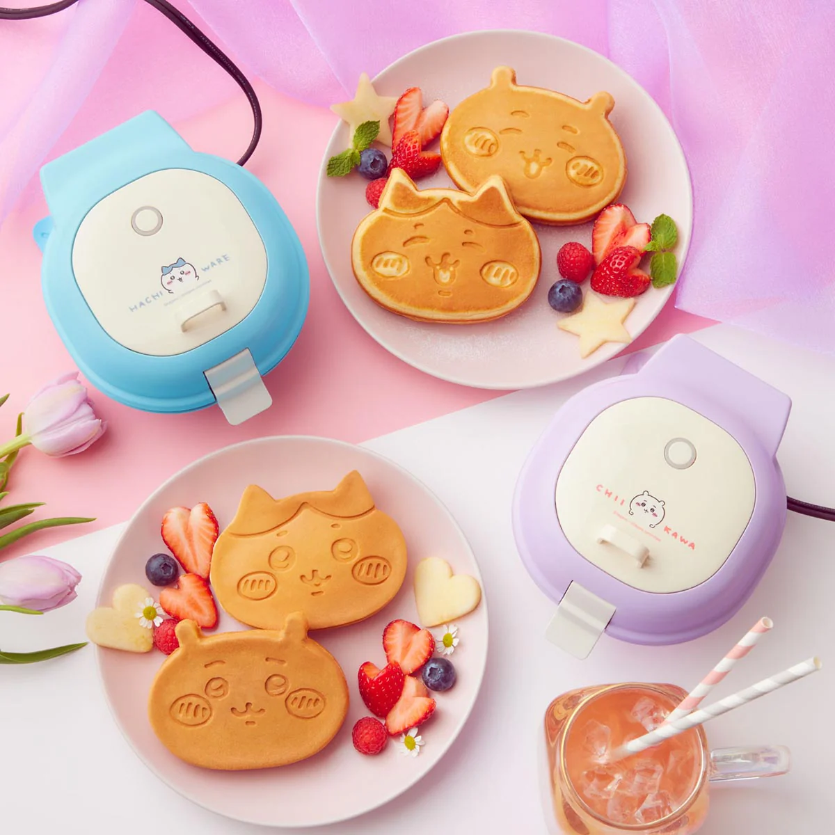 ちいかわ こんがりきゃらパンケーキメーカー（ハチワレ） - Image 3