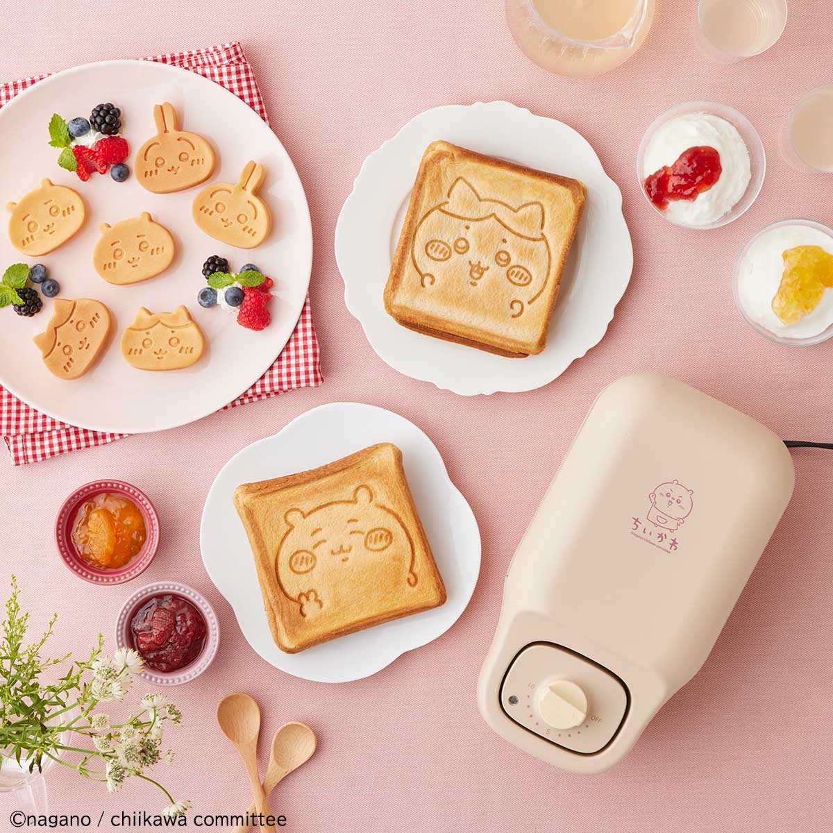 ちいかわ こんがりきゃらマルチサンドメーカー - Image 2