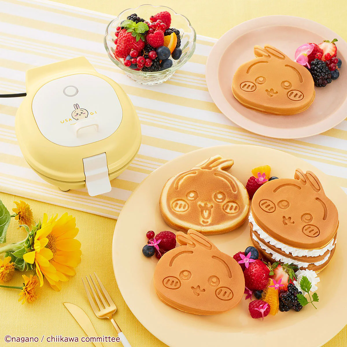 ちいかわ こんがりきゃらパンケーキメーカー（うさぎ） - Image 2