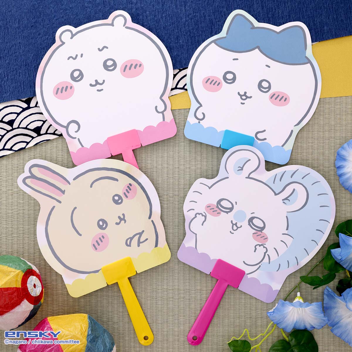 ちいかわ ダイカットうちわ（ハチワレ3） - Image 3