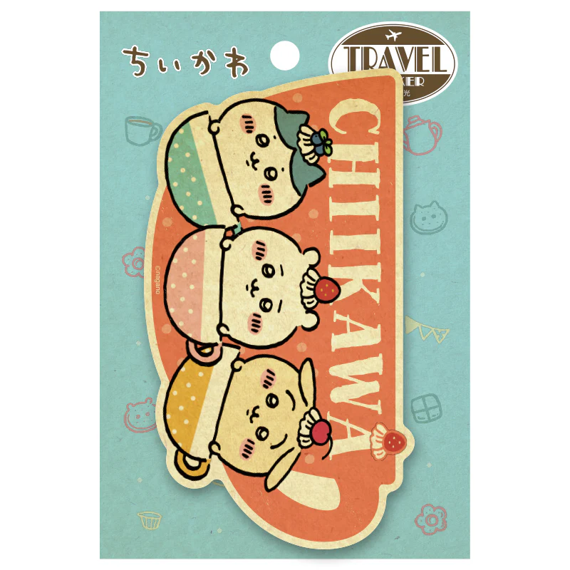 ちいかわ トラベルステッカー カップイン - Image 3