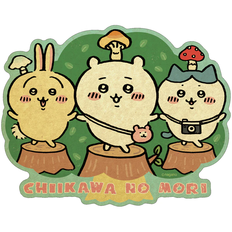 ちいかわ トラベルステッカー（1）ちいかわ＆ハチワレ＆うさぎ - Image 4