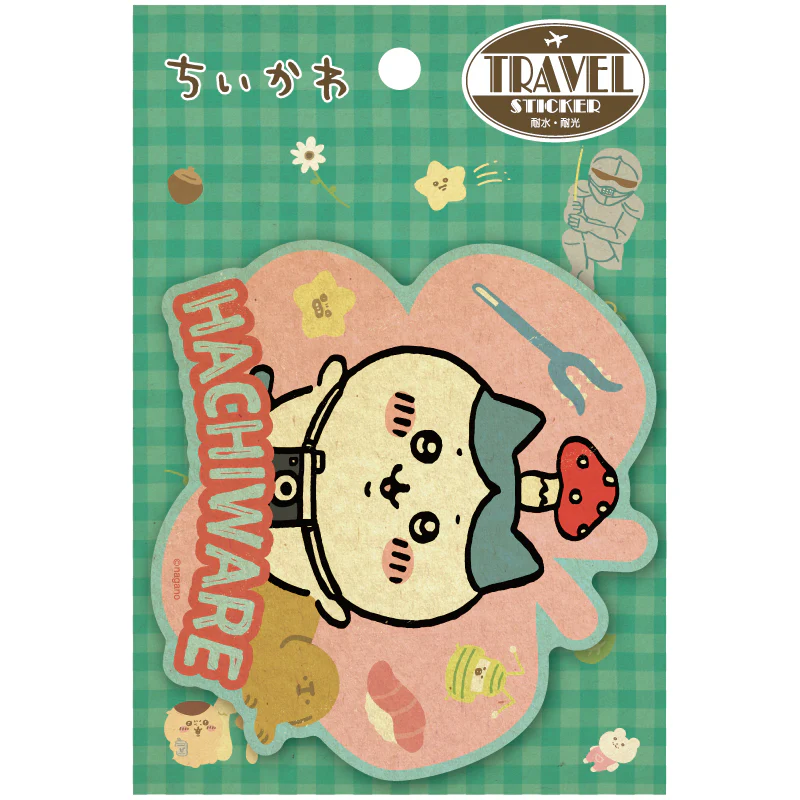 ちいかわ トラベルステッカー（4）ハチワレ - Image 5