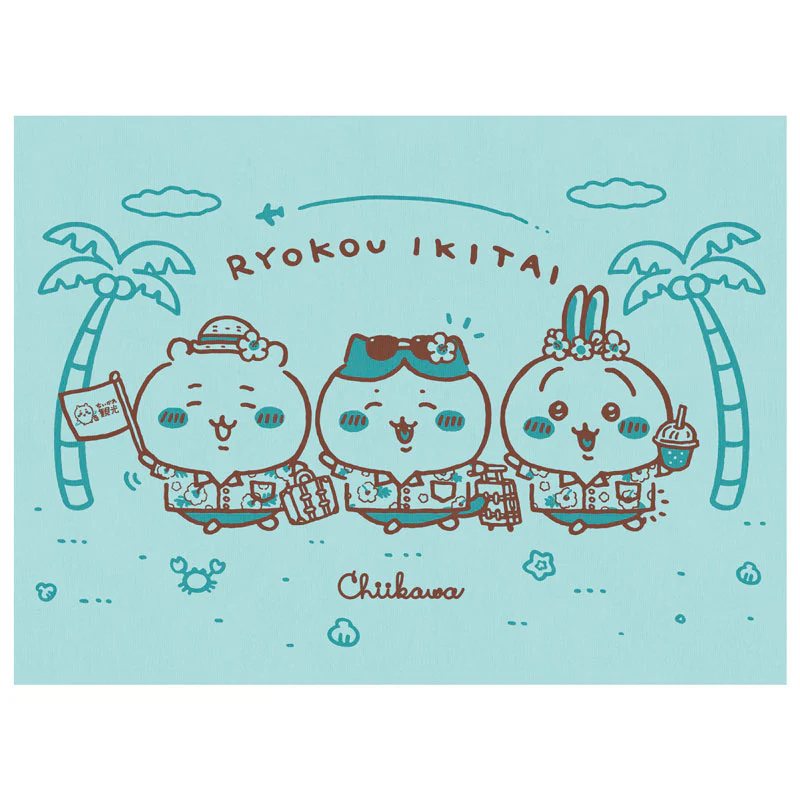 ちいかわ ファブリックポスターM ちいかわ観光 - Image 2