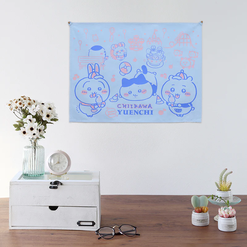 ちいかわ ファブリックポスターM（ワクワクゆうえんち） - Image 2