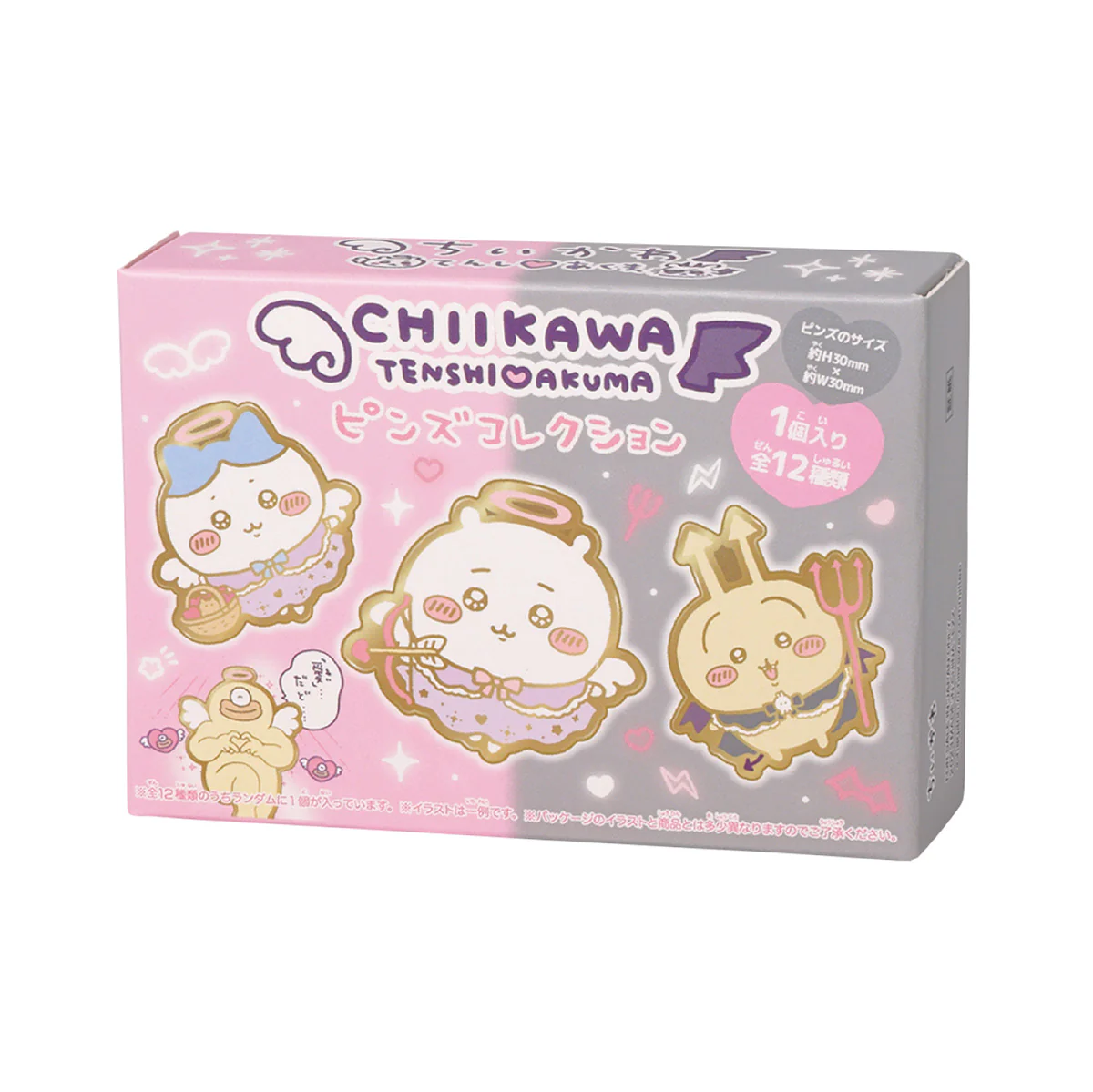 ちいかわ てんし♡あくま ピンズコレクション（全12種）1BOX 12個入 - Image 3