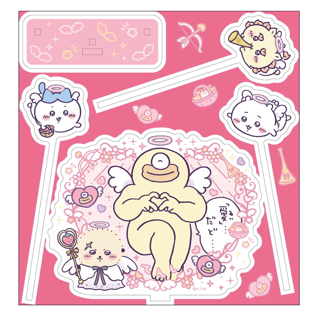 ちいかわ てんし♡あくま 2WAY ピックリルスタンド（①てんし） - Image 3