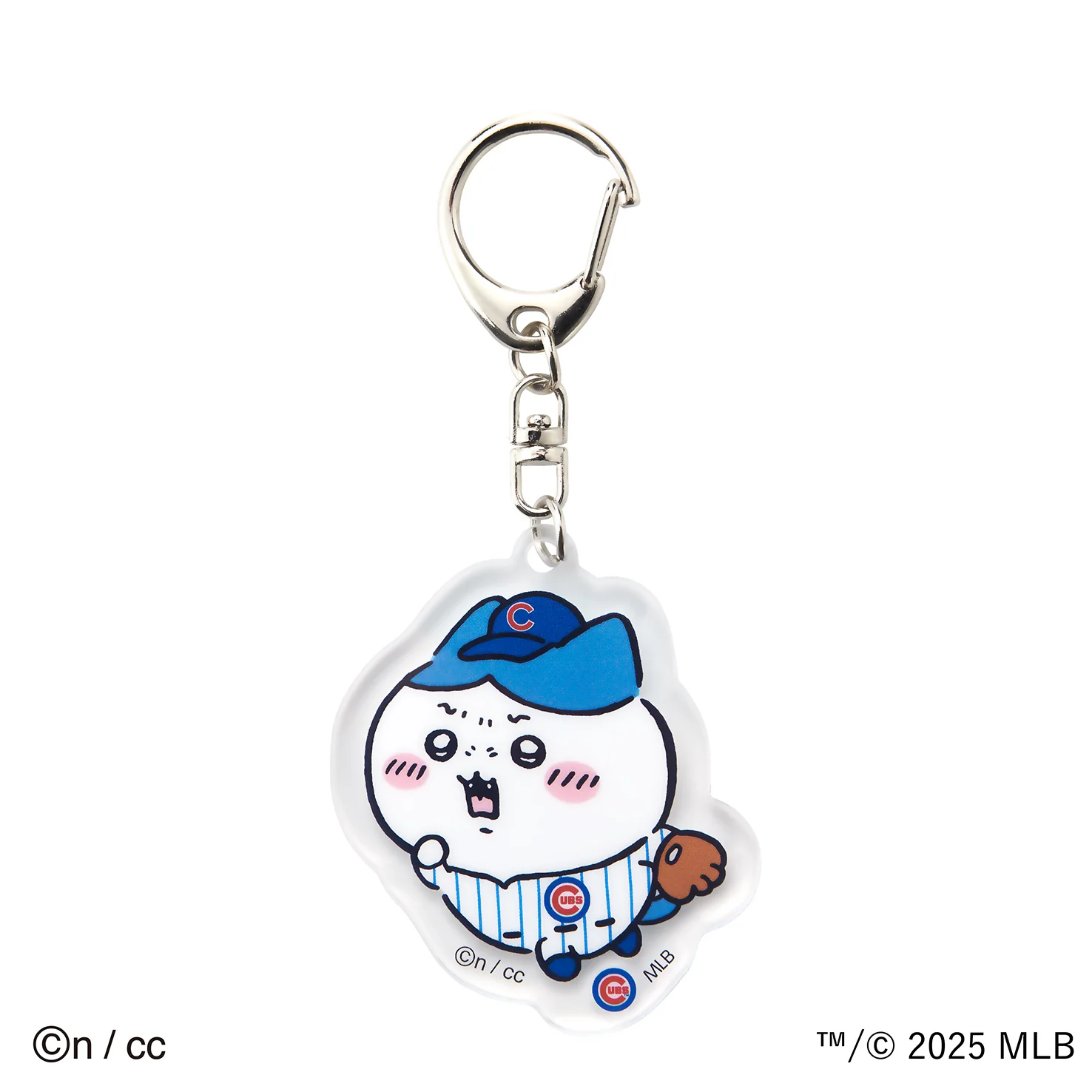 ちいかわ×MLB TOKYO SERIES アクリルキーホルダー②ハチワレ - Image 3