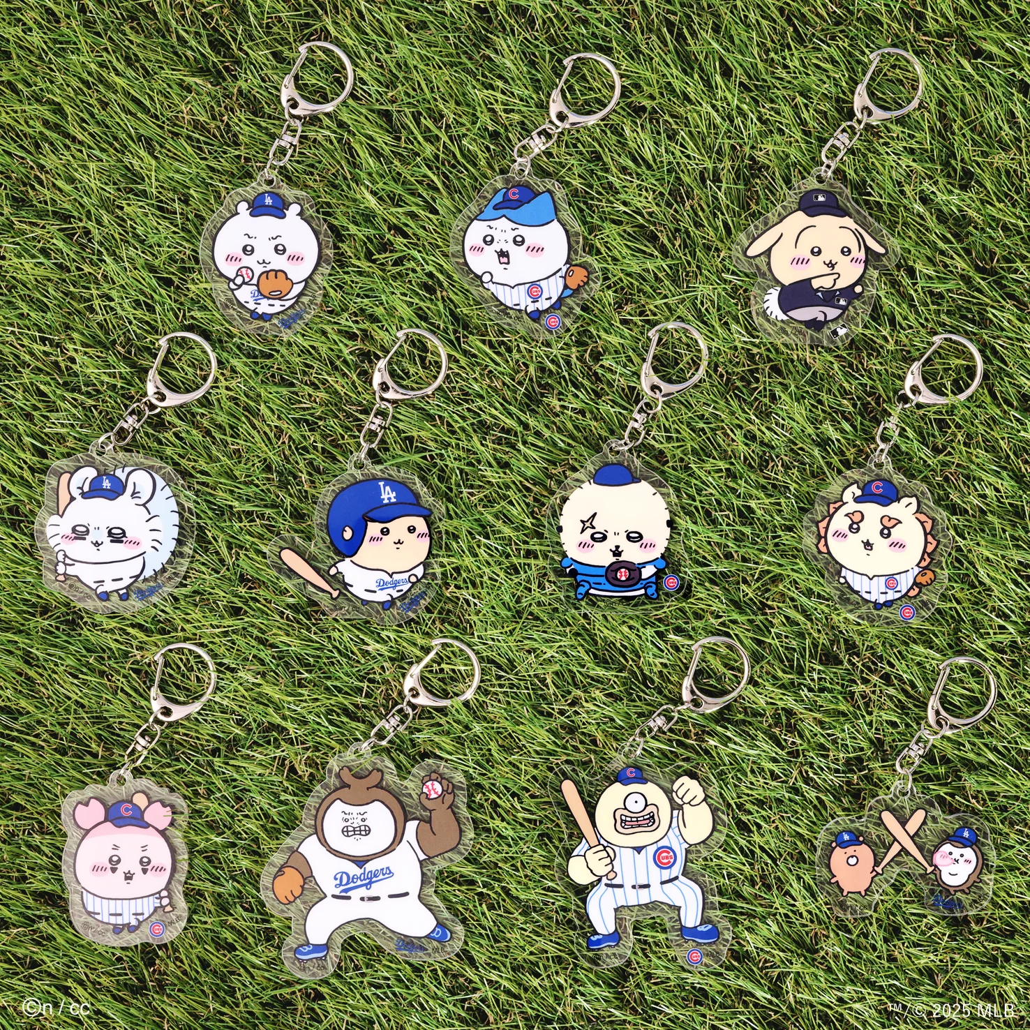 ちいかわ×MLB TOKYO SERIES アクリルキーホルダー⑧古本屋 - Image 2