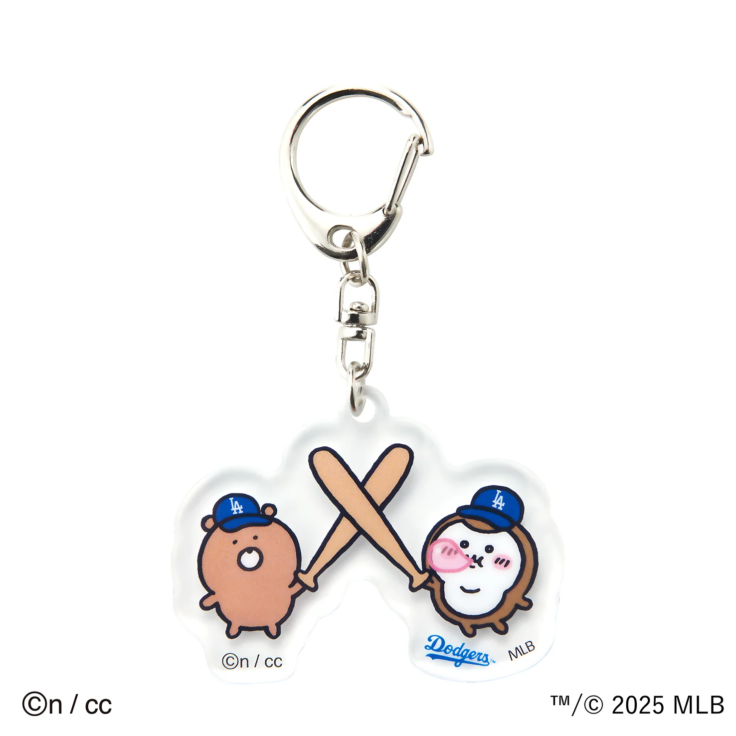 ちいかわ×MLB TOKYO SERIES アクリルキーホルダー⑪くまのぬいぐるみとカブトムシ - Image 3