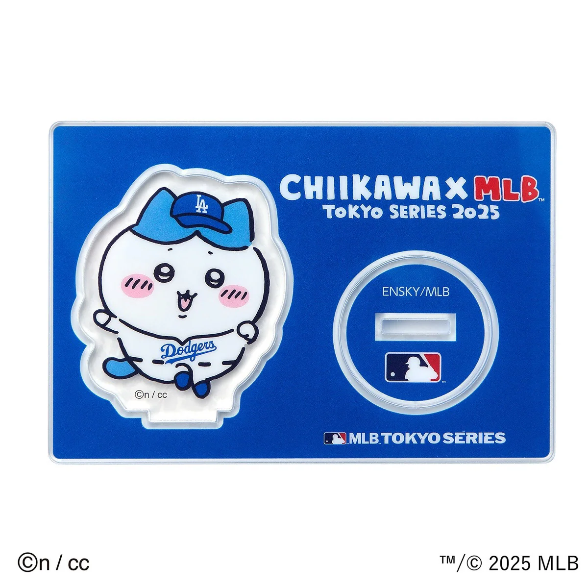 ちいかわ×MLB TOKYO SERIES アクリルスタンド②ハチワレ（ドジャース） - Image 4