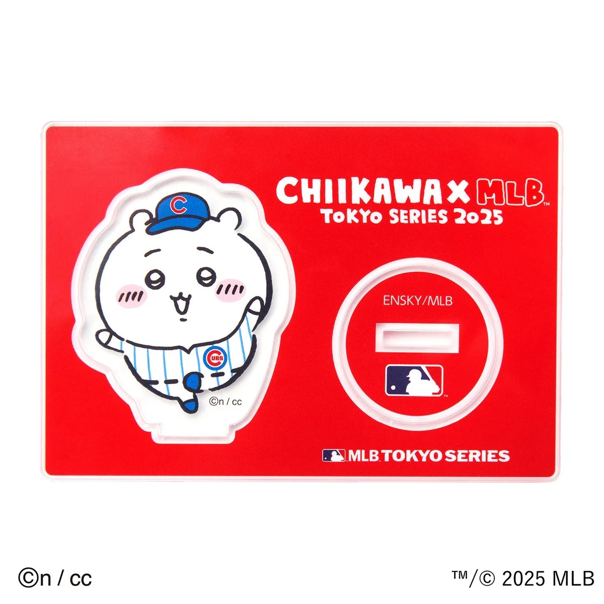 ちいかわ×MLB TOKYO SERIES アクリルスタンド④ちいかわ(カブス) - Image 4