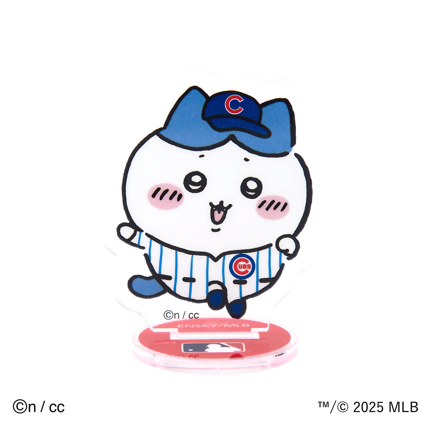 ちいかわ×MLB TOKYO SERIES アクリルスタンド⑤ハチワレ（カブス） - Image 3
