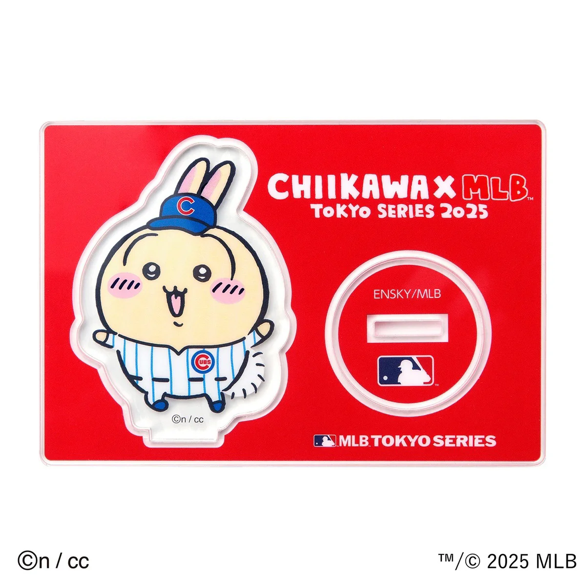 ちいかわ×MLB TOKYO SERIES アクリルスタンド⑥うさぎ（カブス） - Image 4