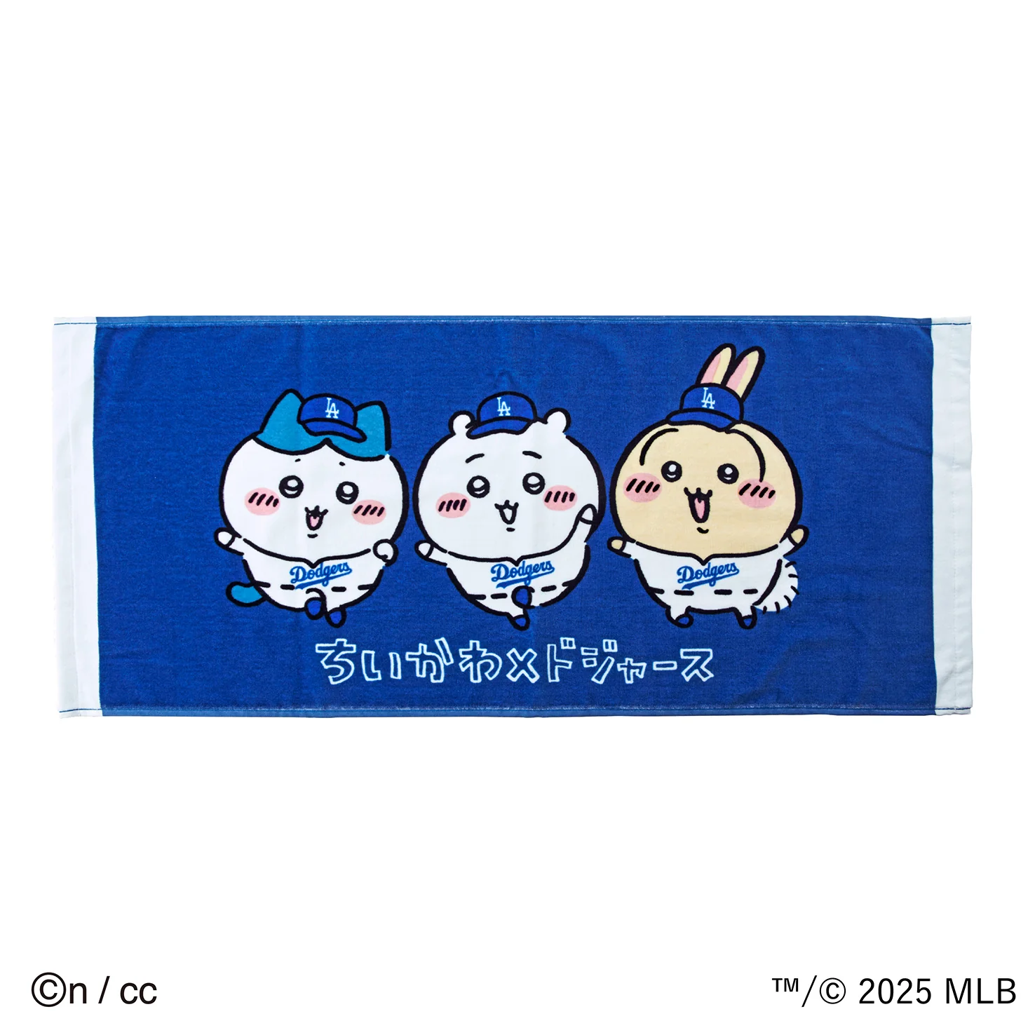 ちいかわ×MLB TOKYO SERIES フェイスタオル（ドジャース） - Image 4