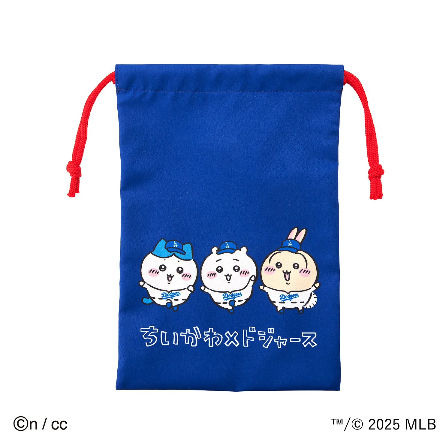 ちいかわ×MLB TOKYO SERIES 巾着（ドジャース） - Image 3