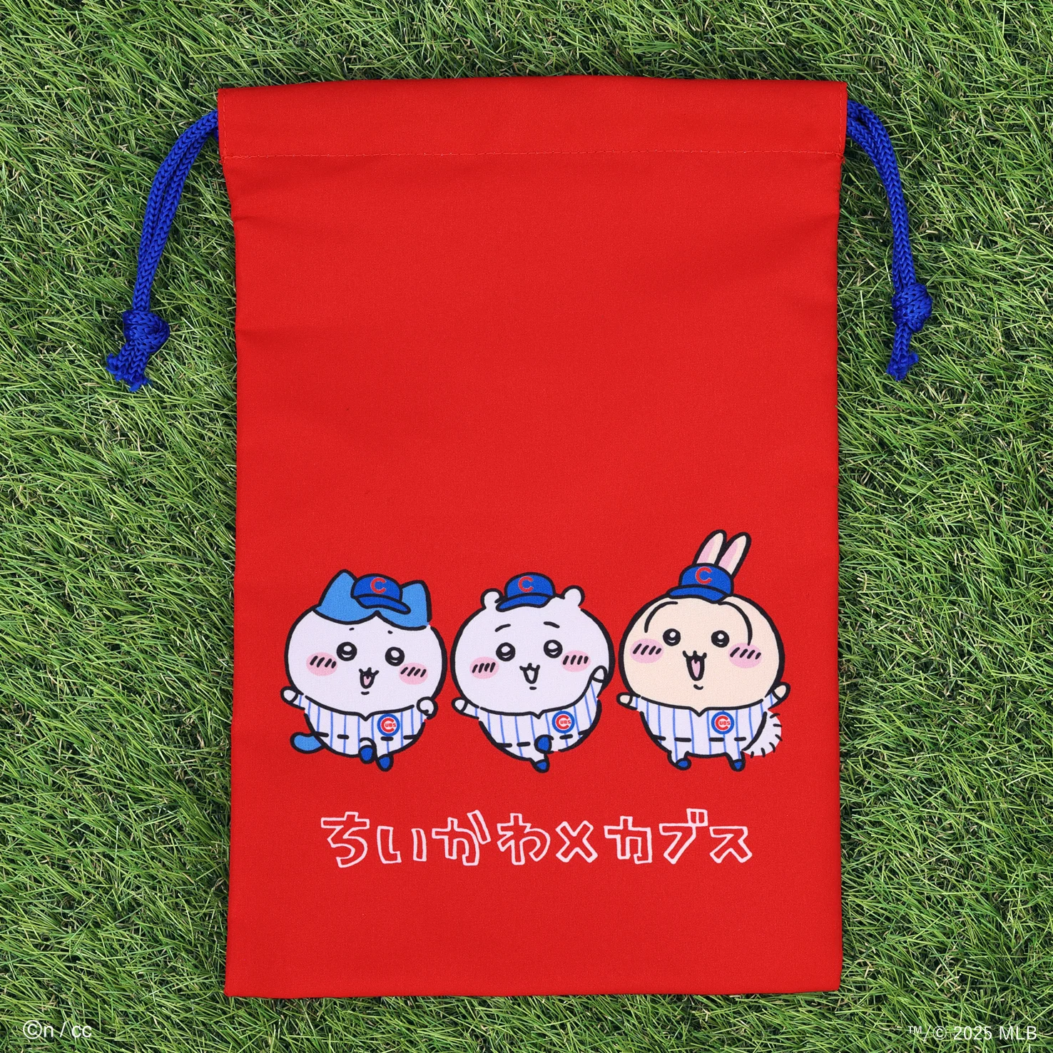 ちいかわ×MLB TOKYO SERIES 巾着（カブス） - Image 2