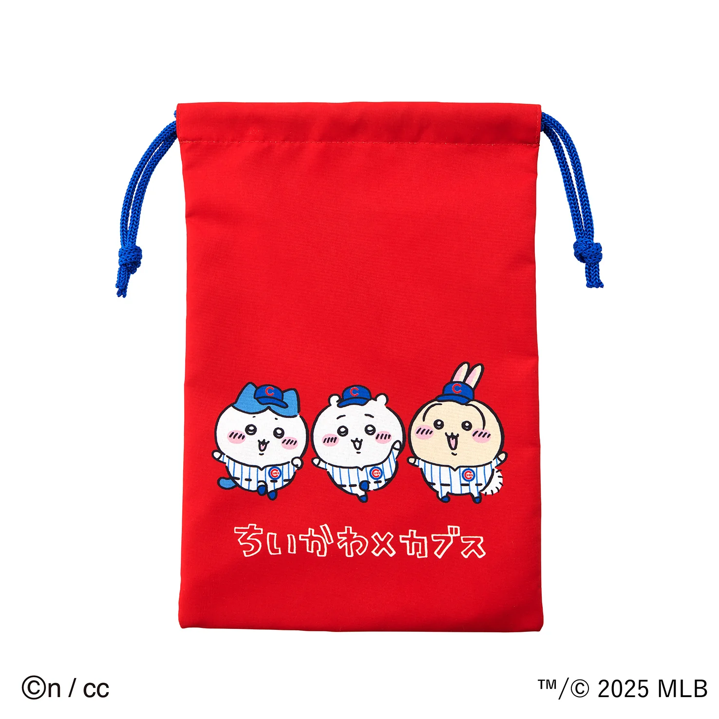 ちいかわ×MLB TOKYO SERIES 巾着（カブス） - Image 3